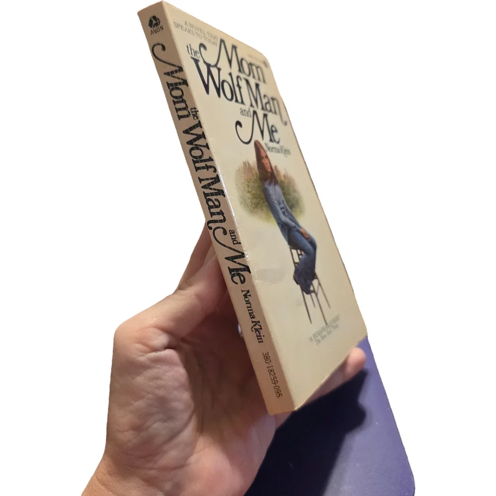 The Mom the Wolf Man and Me by Norma Klein Vintage 1974 Avon Paperback